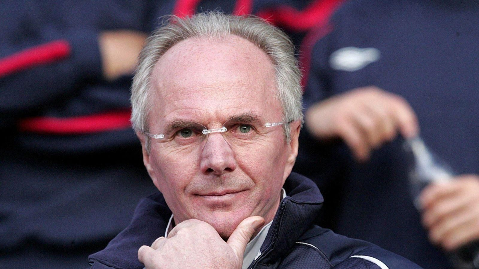 Sven Goran Eriksson, entrenador de fútbol