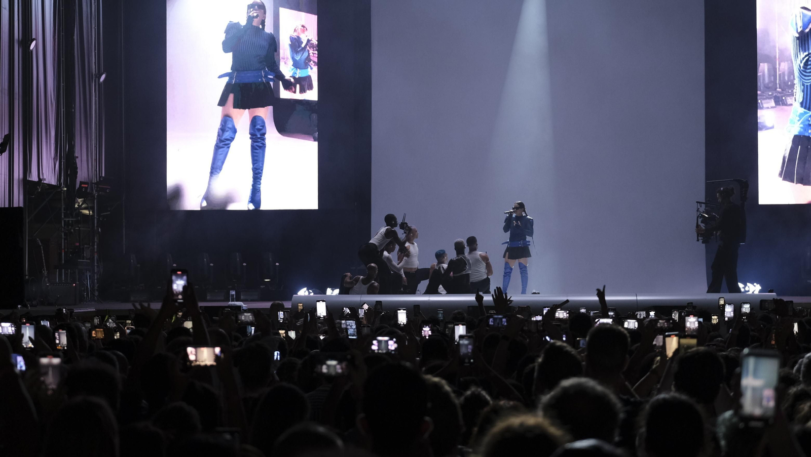 Imágenes del concierto de Rosalía en Almería