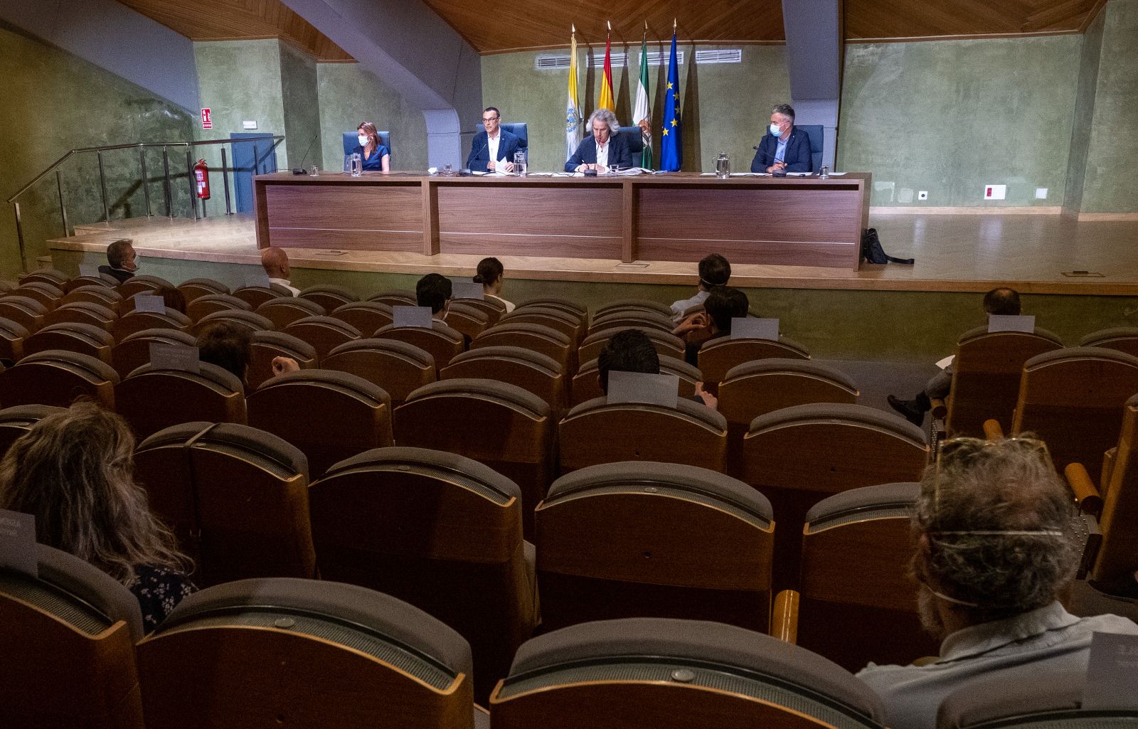 Imagen de la asamblea del Patronato Provincial de Turismo.