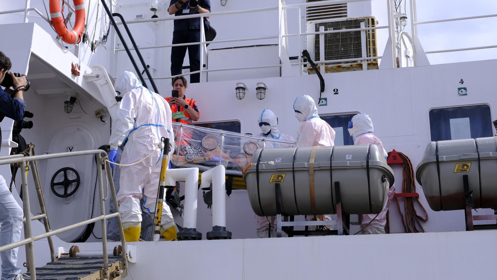 Ejercicio Marsec25 simulacro, en el Puerto de Almería, en imágenes