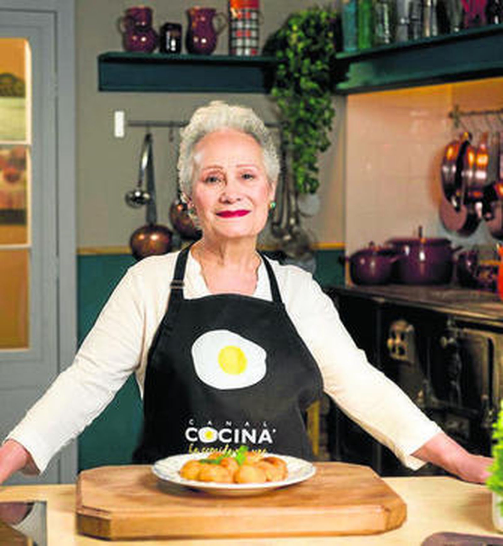 La cocina de Dolores Valcárcel es tradicional aunque siempre intenta darle un toque innovador.