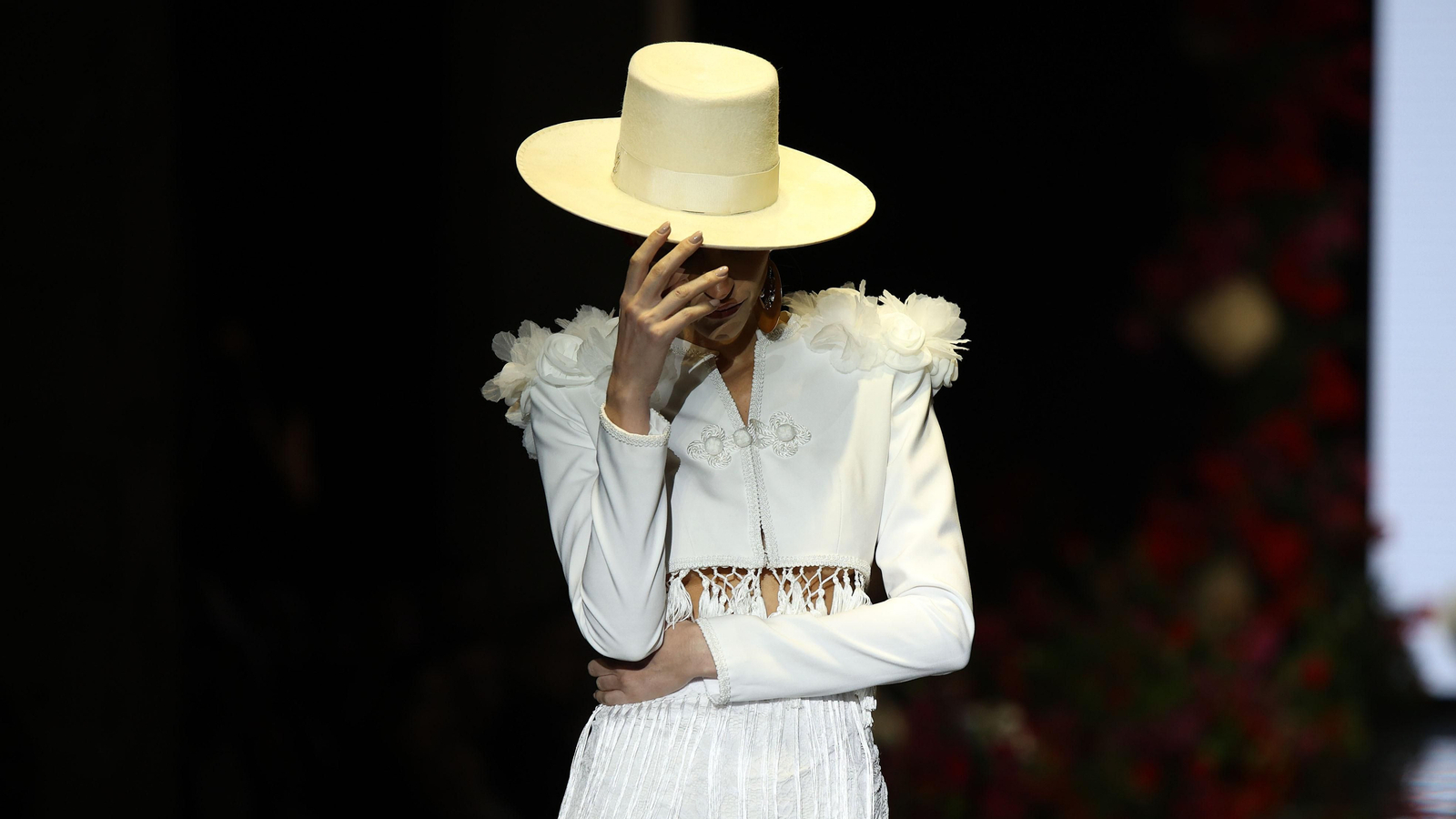 Desfile de Jorge Sánchez en la Pasarela Flamenca Tío Pepe Jerez 2024