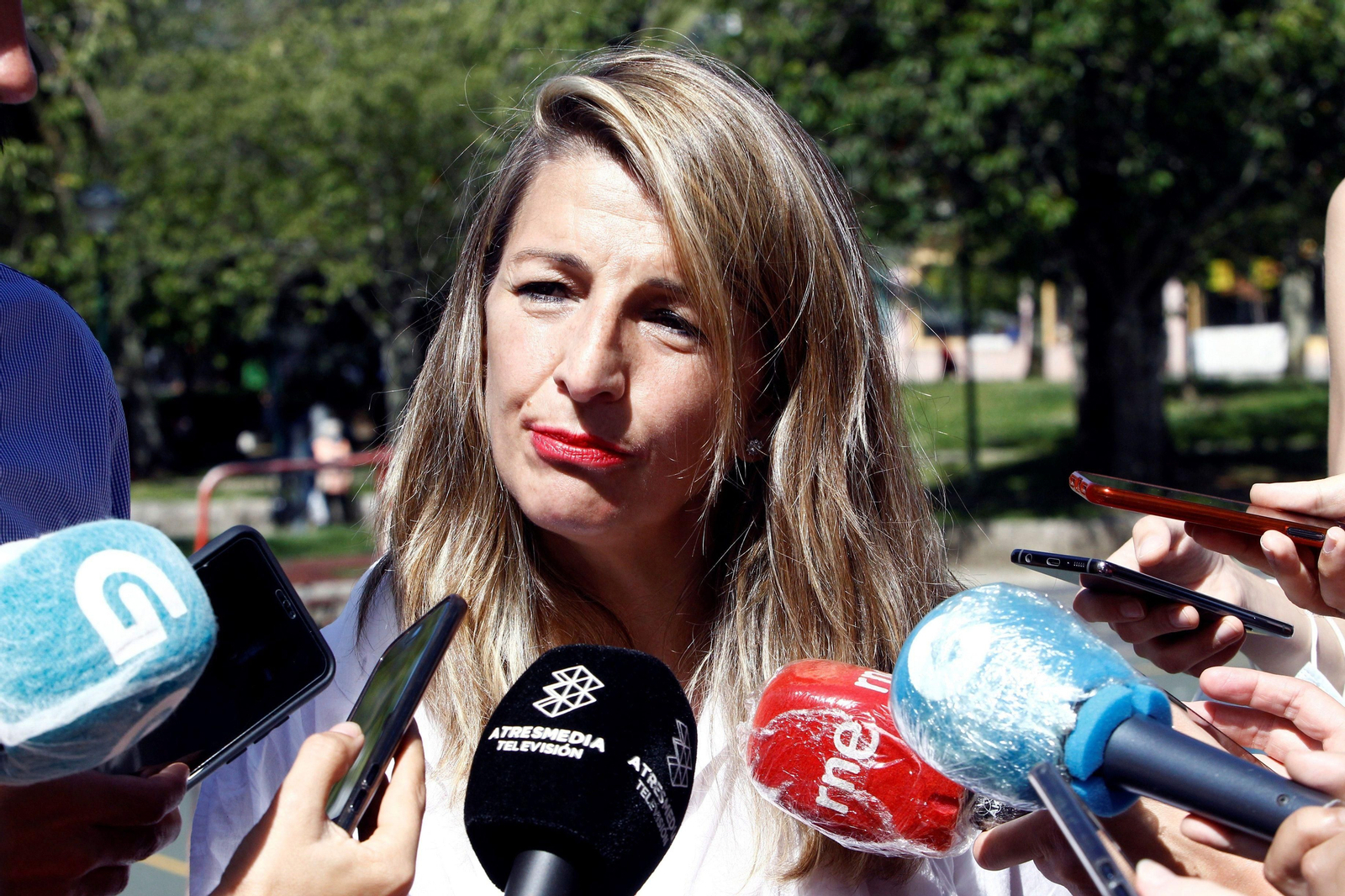 La ministra de Trabajo, Yolanda Díaz.