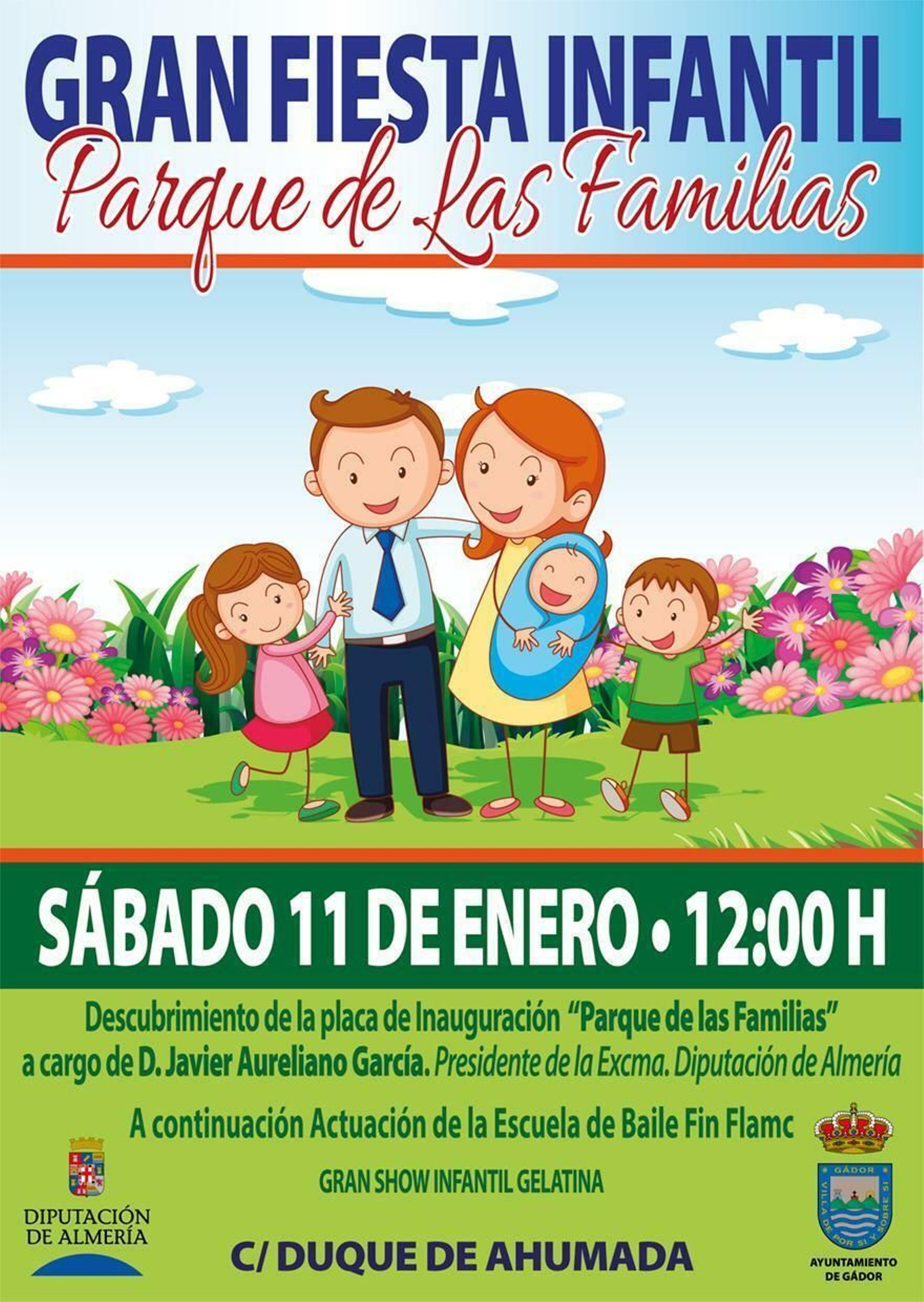 La Villa de Gádor inaugura mañana el deseado Parque de las Familias