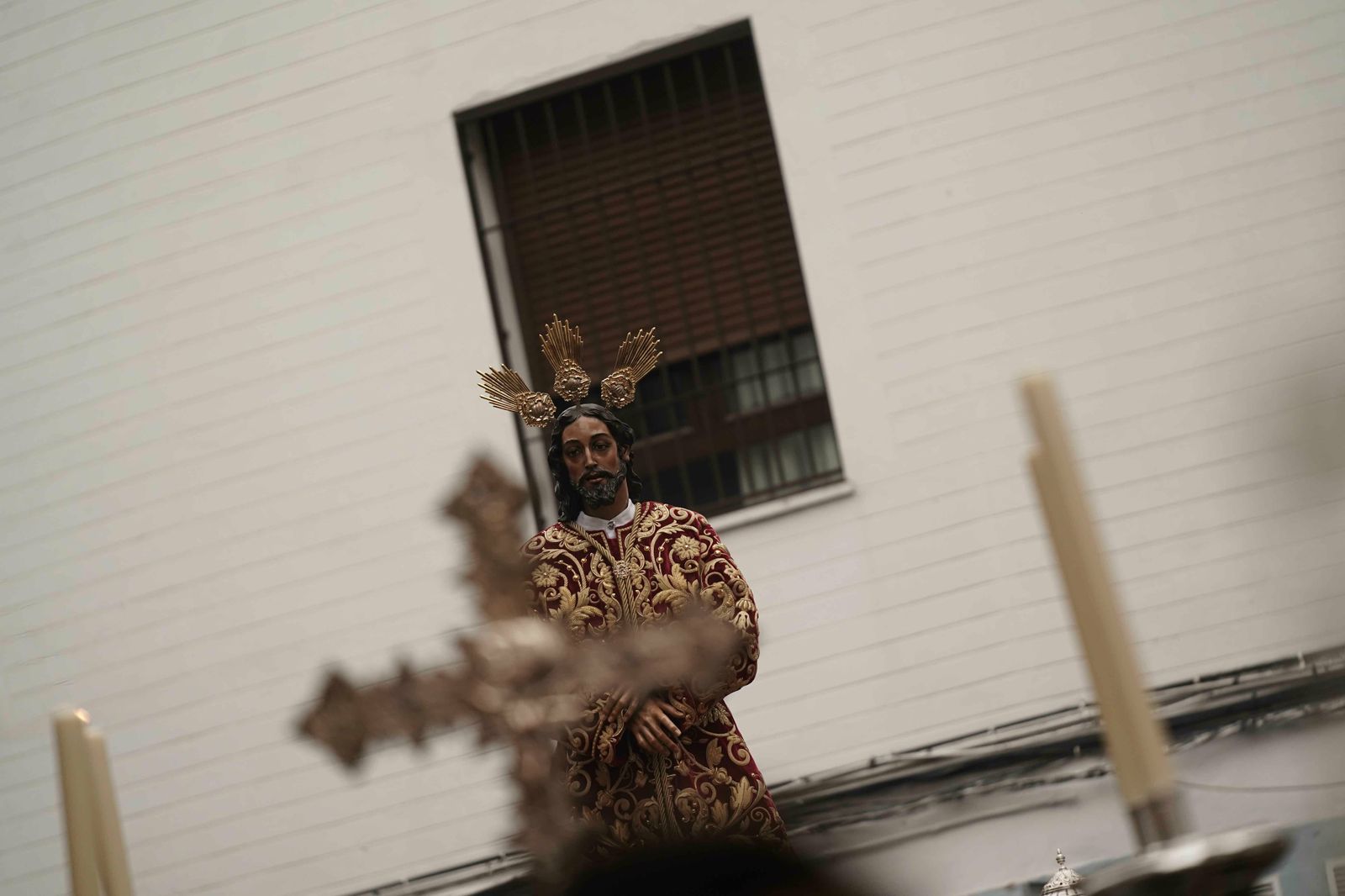 El Vía Crucis de las Cofradías 2020, en fotos