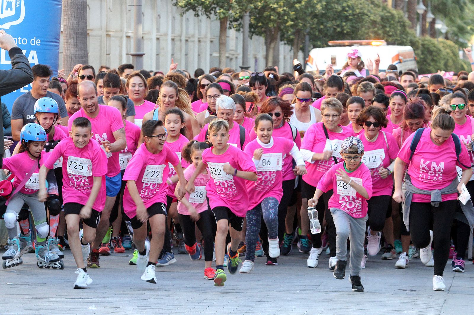"Kms por Ellas", la carrera de La Mujer en imágenes