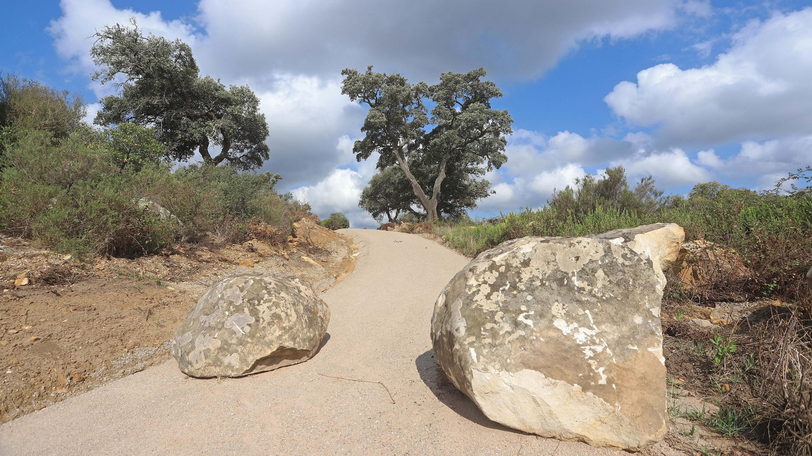 Fotos del futuro Corredor Verde Dos Bahías en Los Barrios