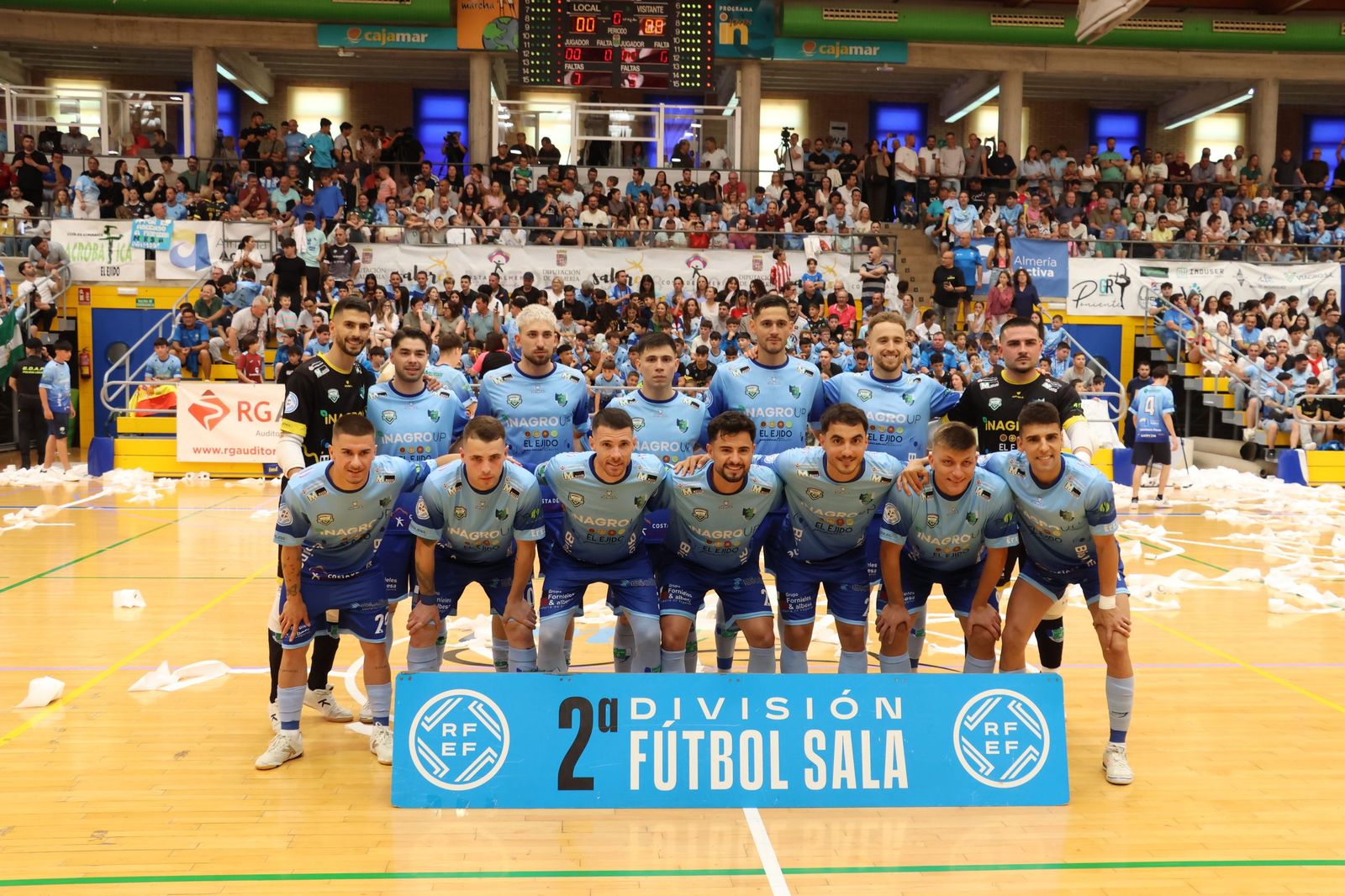 El histórico ascenso de El Ejido Futsal a Primera División en imágenes