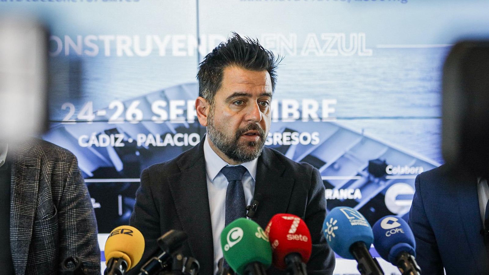 El delegado especial del Estado en la Zona Franca de Cádiz, Fran González