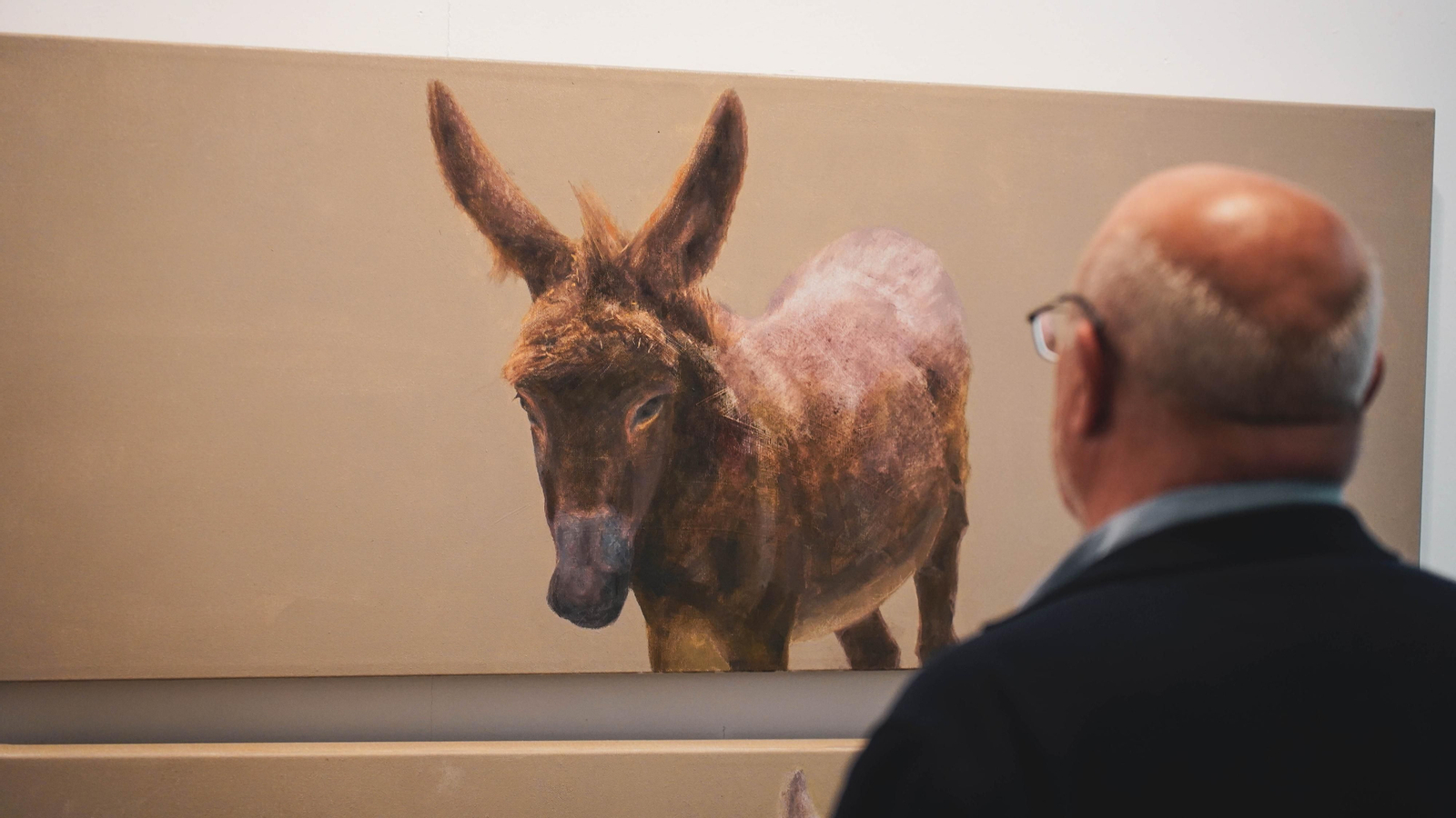 Inauguración de la exposición de Manuel Cano y Javier Machimbarrena en la sala Cajasur de Algeciras