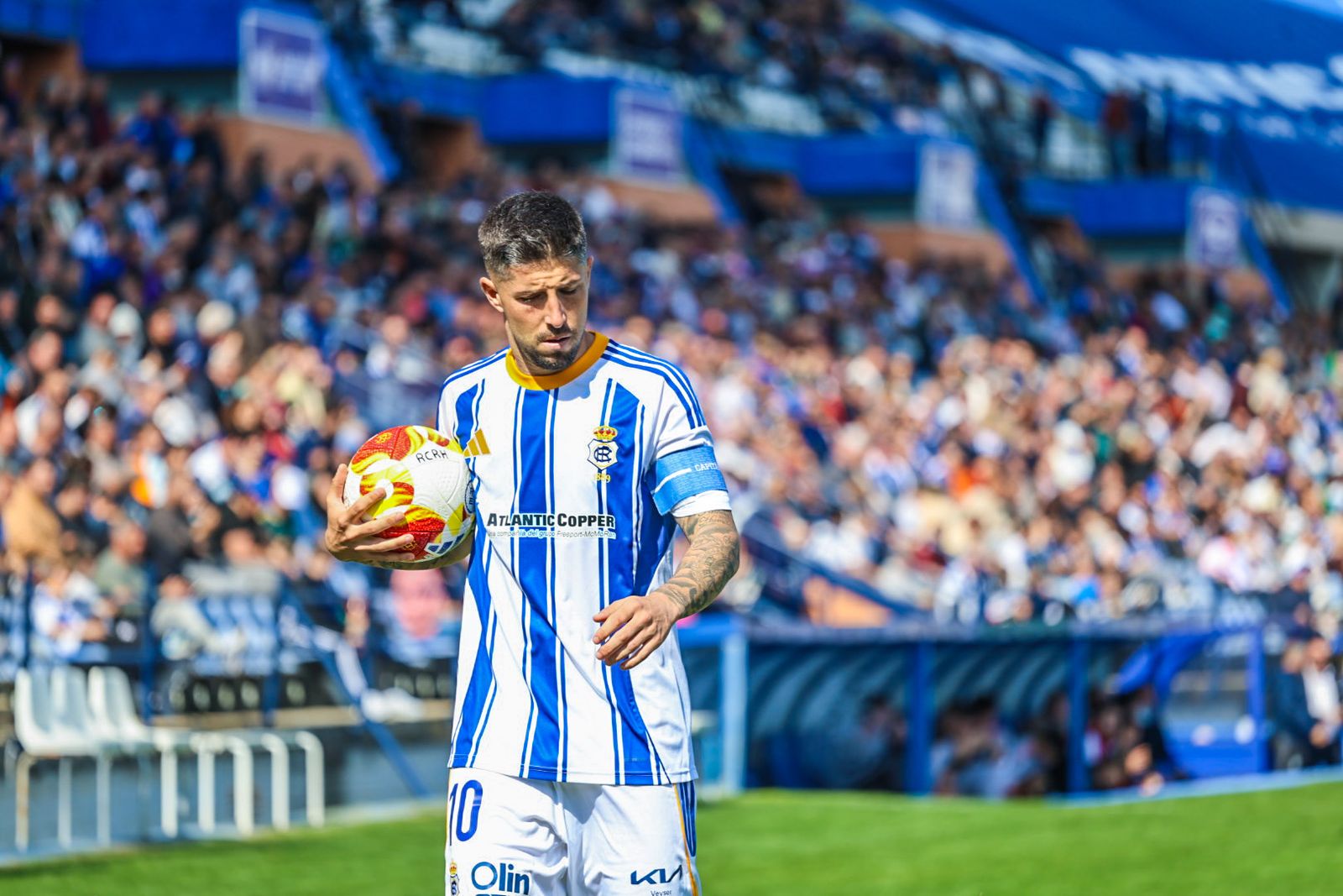 Las mejores fotografías del Recreativo de Huelva-Deportiva Minera