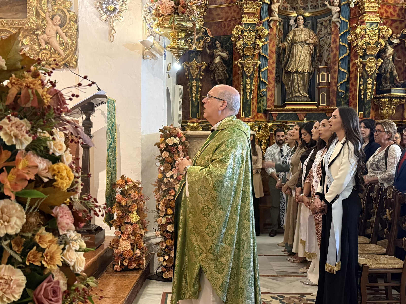 Ofrenda de frutos a la Virgen de Araceli