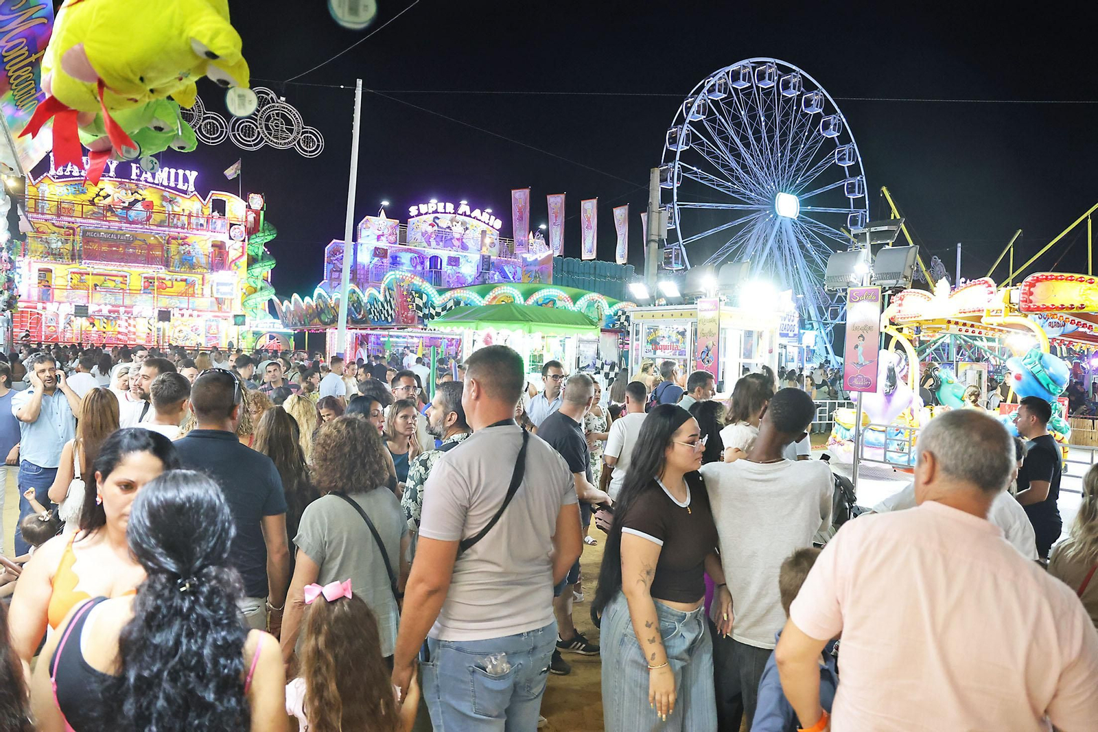 Colombinas 2025: Imágenes del ambiente en las Fiestas Colombinas con el Día del Niño