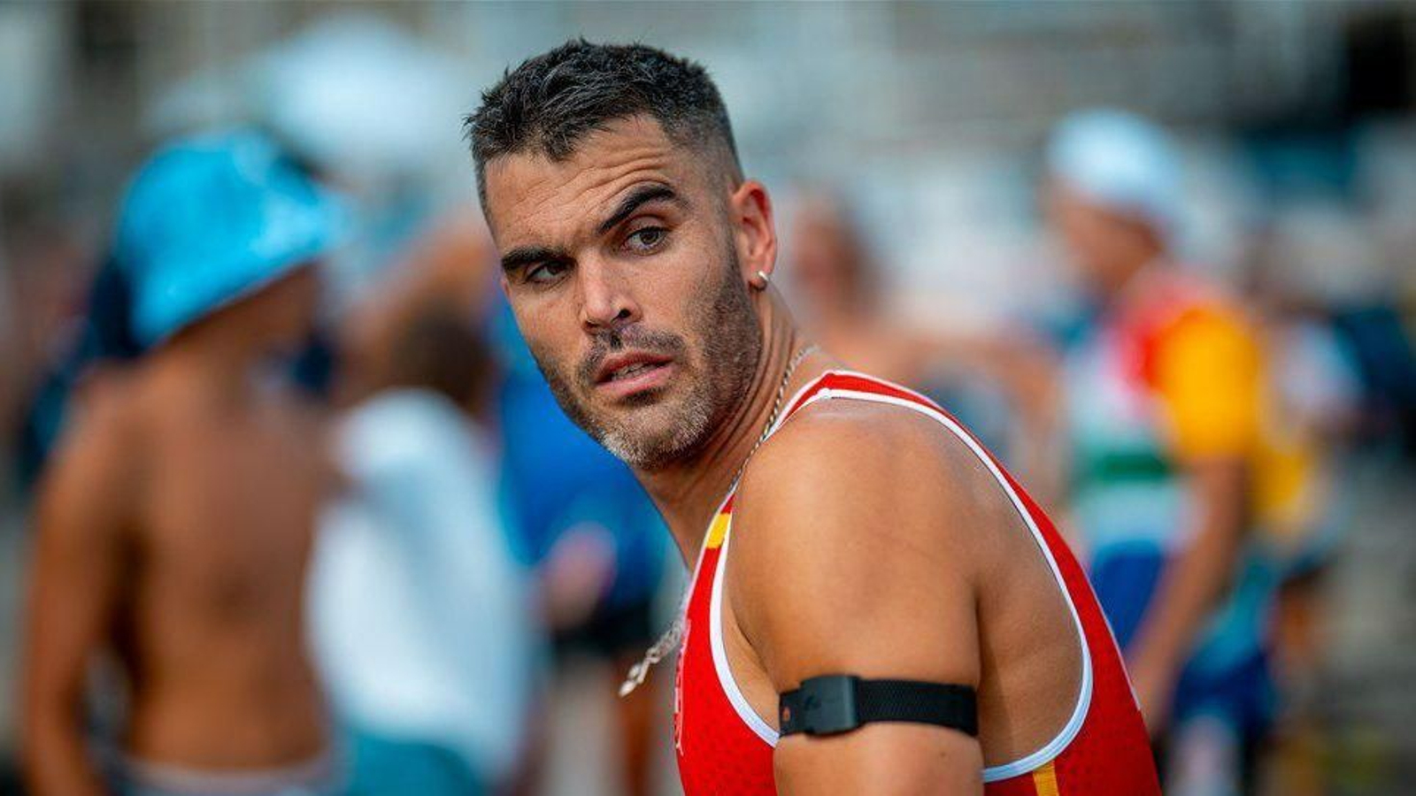 Adrián Miramón durante el Mundial 2024