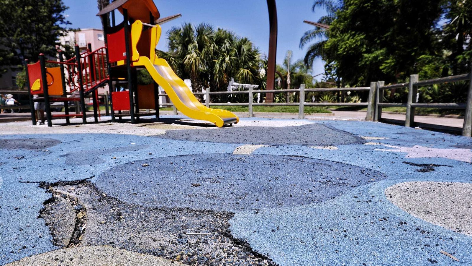 Una imagen de uno de los parques infantiles de la ciudad.