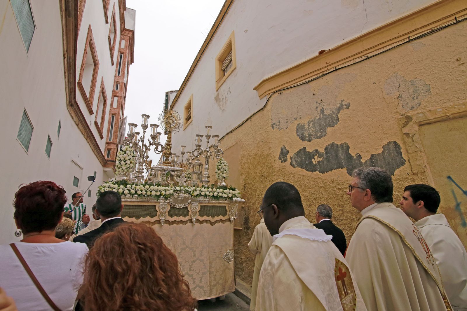 Imágenes de la procesión del Corpus de Minerva 2019