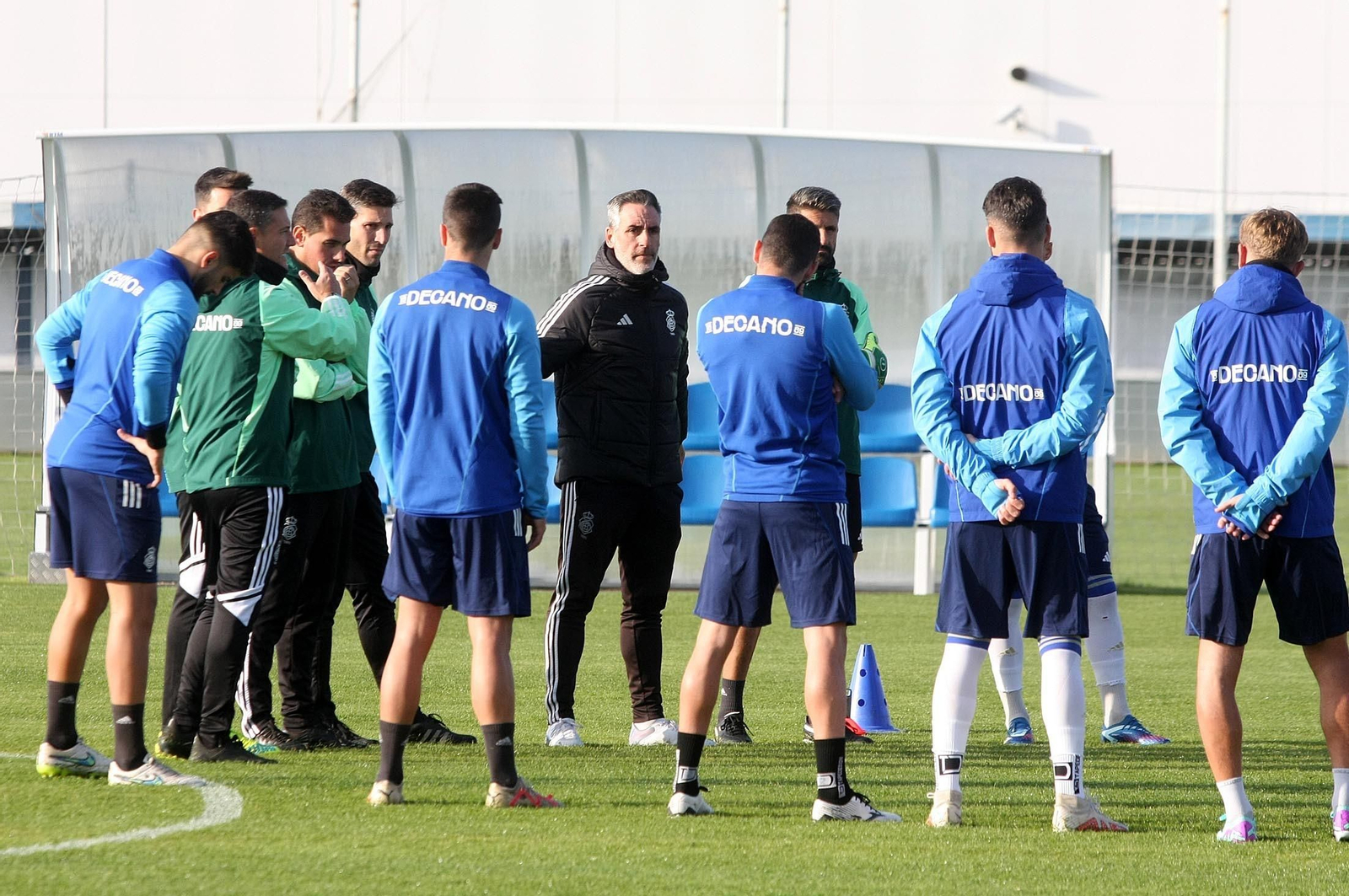 Entrenamiento del Recreativo de Huelva en imágenes