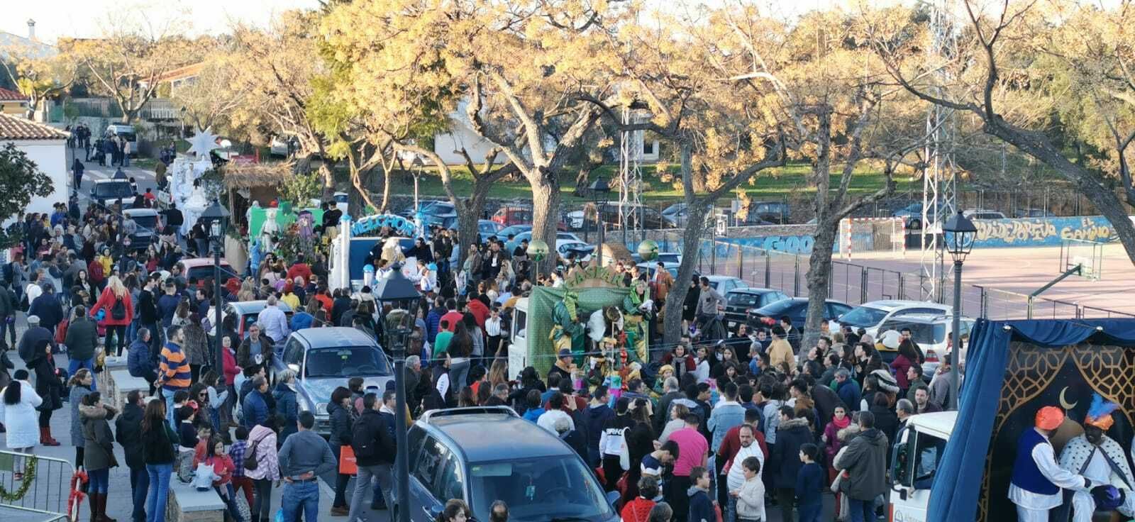Imágenes de las cabalgatas de Reyes en la Sierra