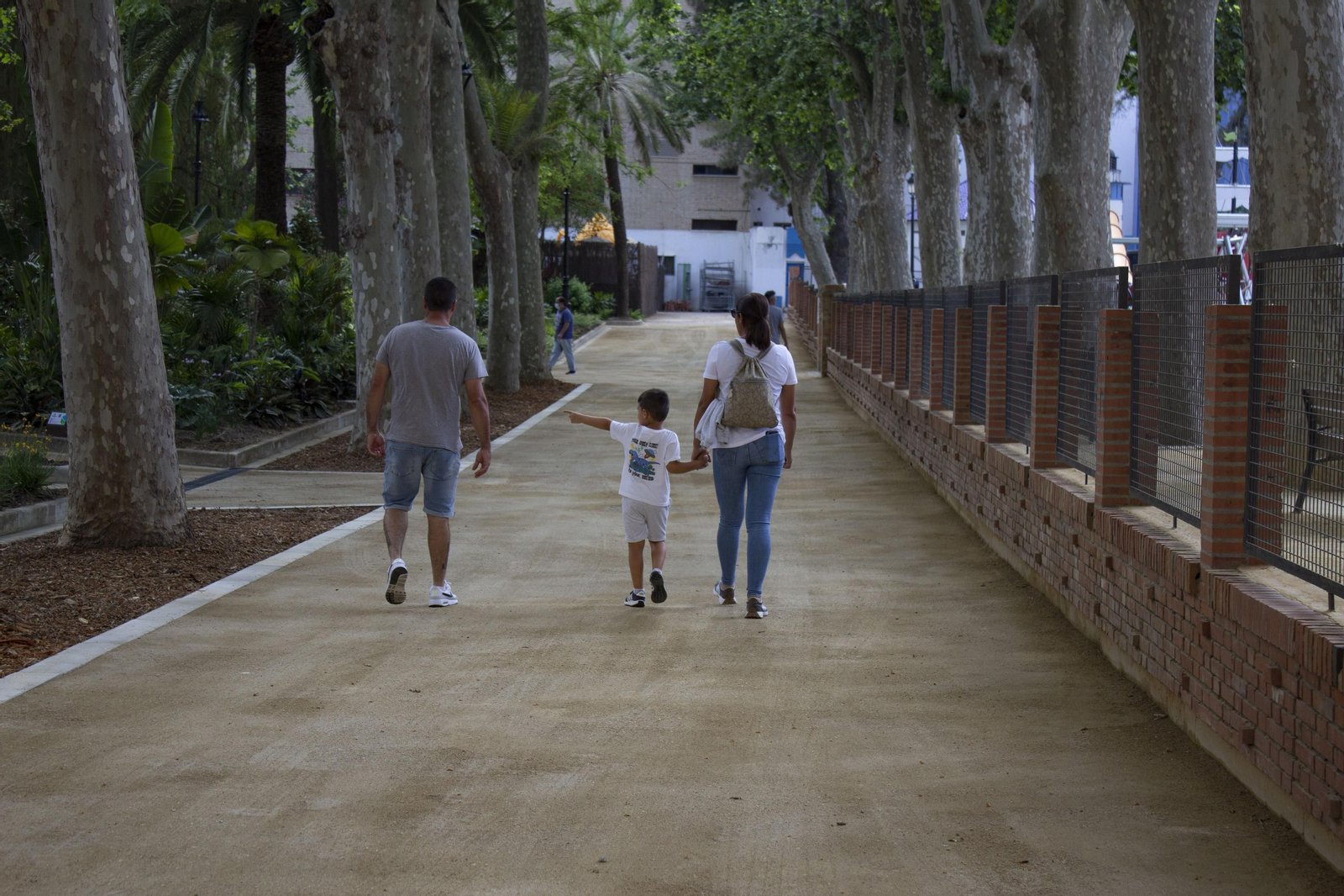 Fotos de la apertura del Parque María Cristina en Algeciras