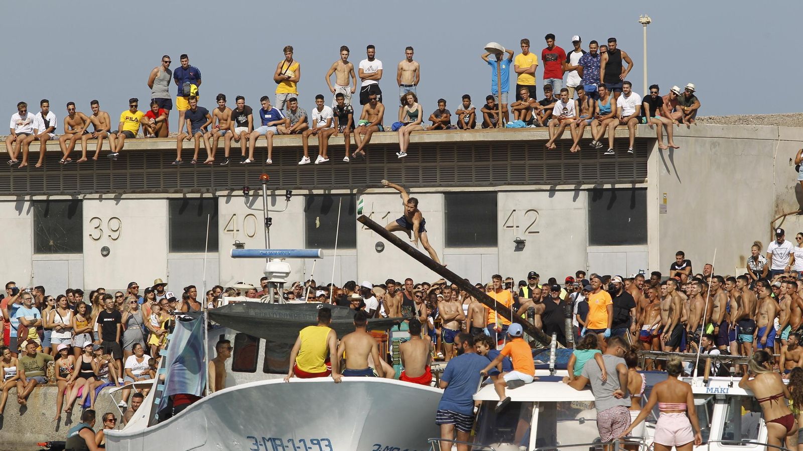Fiestas de Santa Ana en Roquetas de Mar.