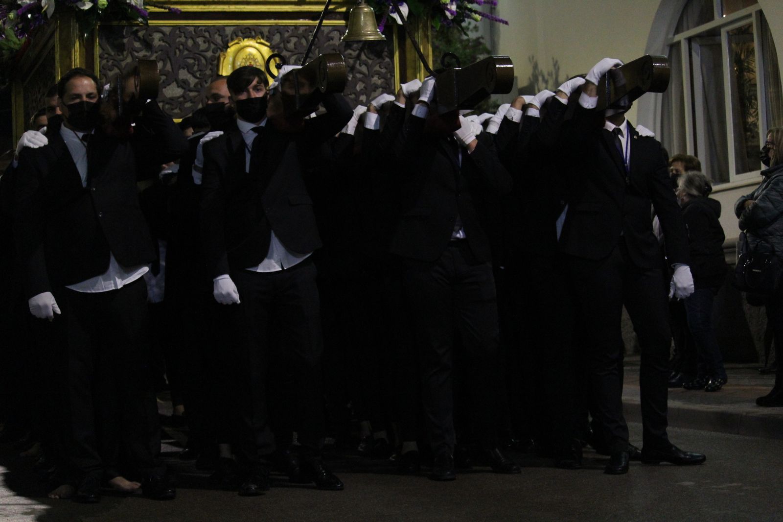 Procesión de la Mayordomía de San Antón de Vera, en imágenes