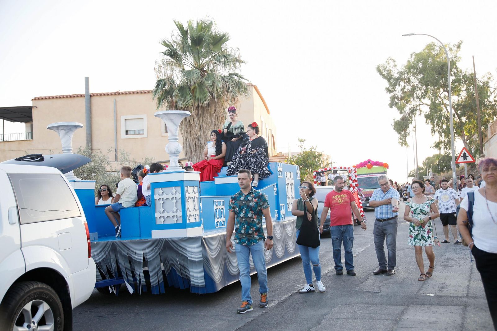 Así se ha vivido el tradicional desfile de carrozas de Gérgal