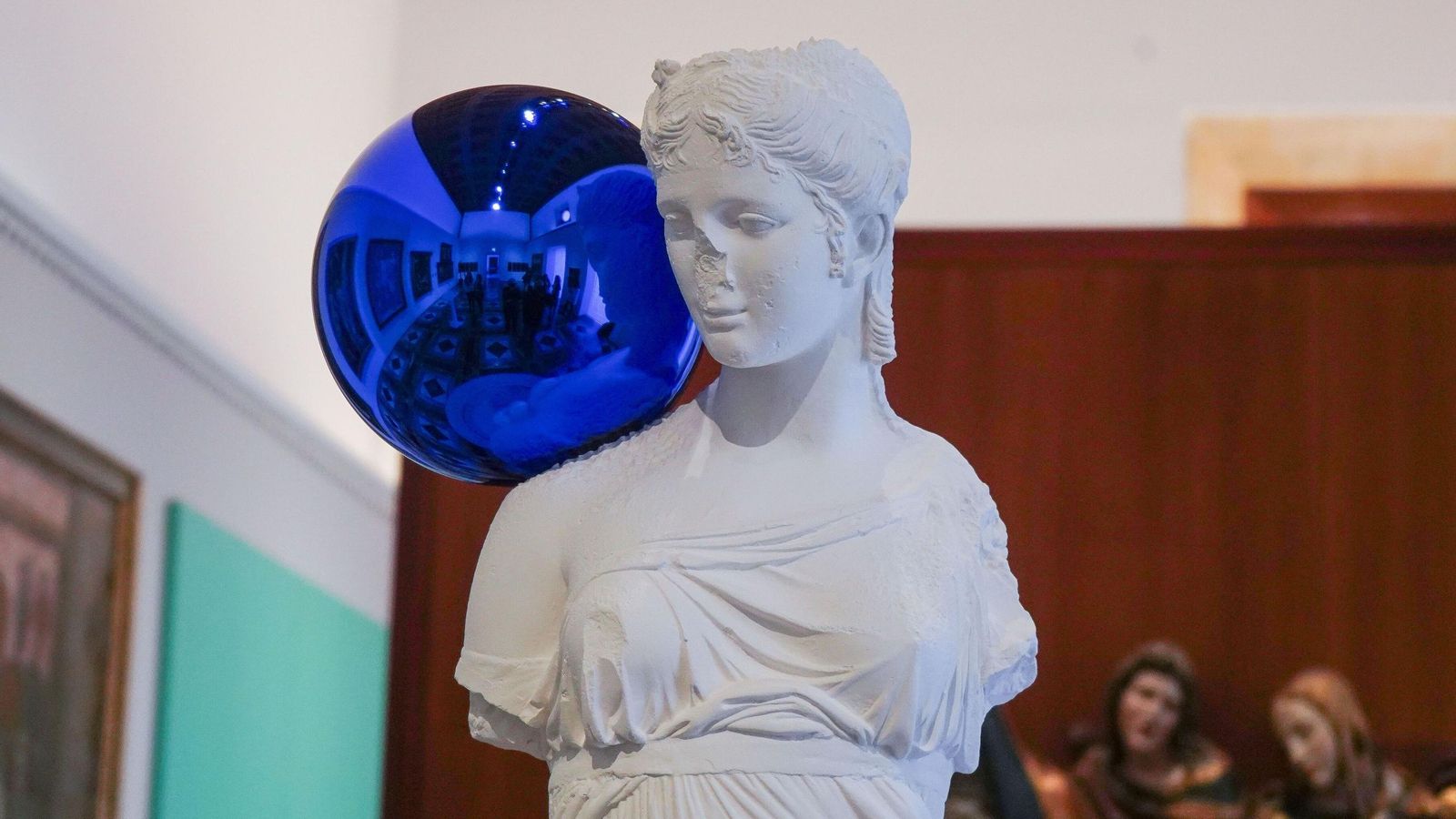 Muestra de la  la exposición Reflejos. Picasso/Koons.