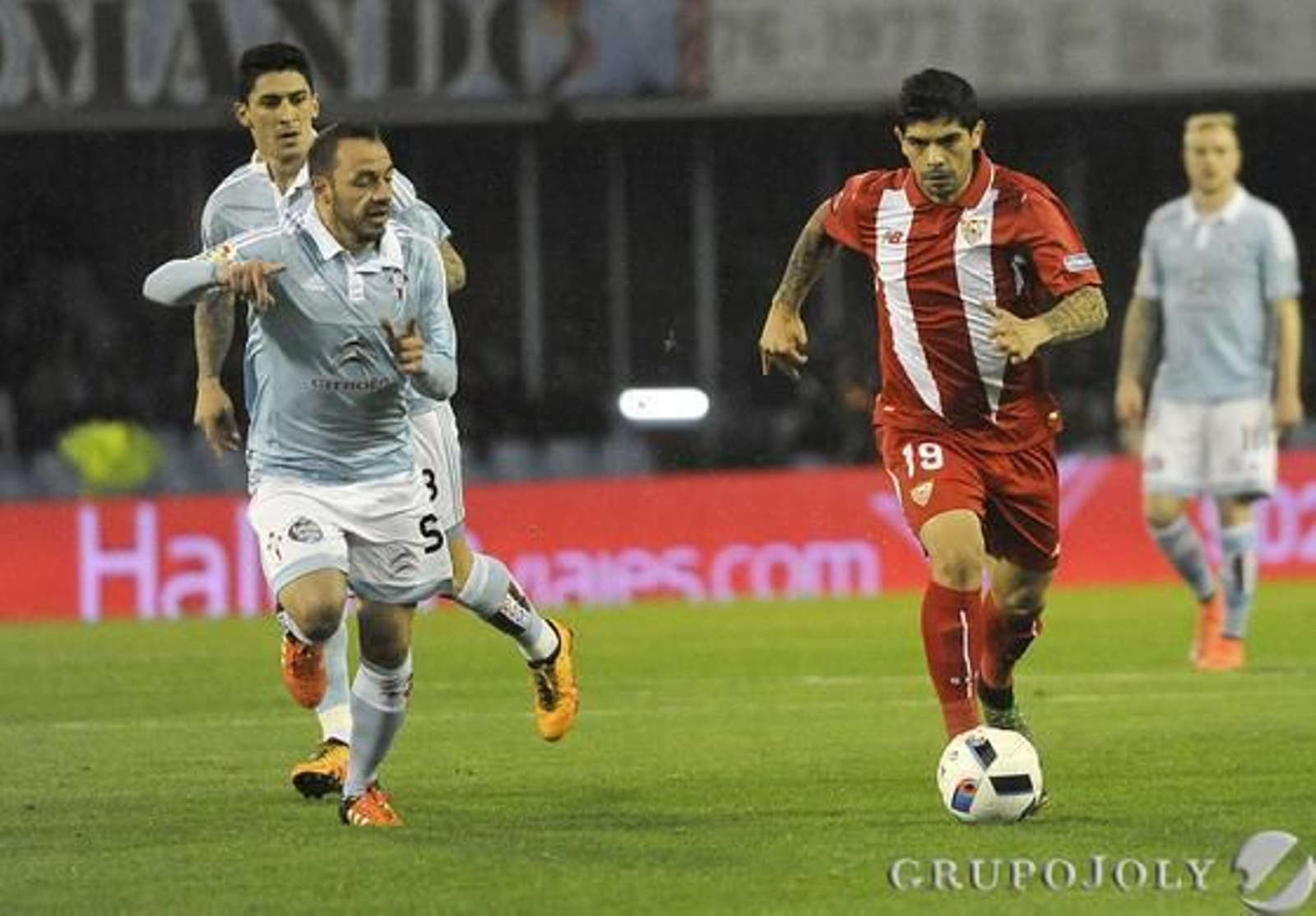 Las imágenes del Celta-Sevilla de Copa