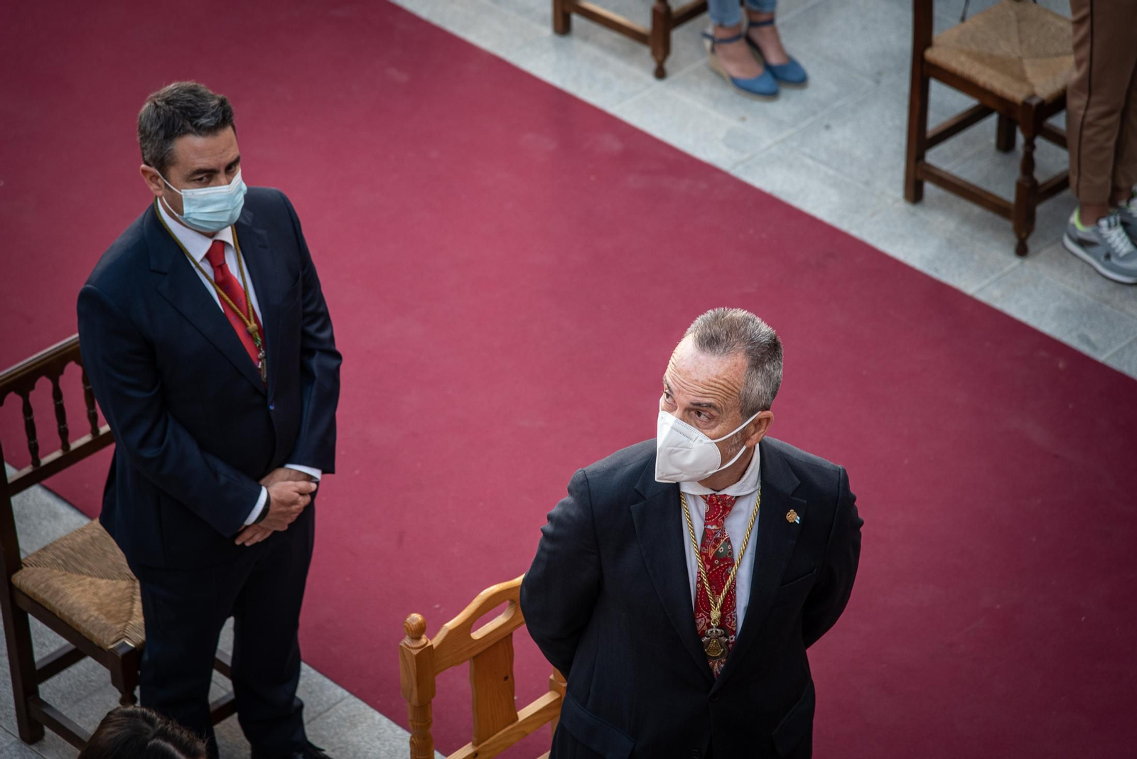 Imágenes de la misa de romeros de la Hermandad de Huelva