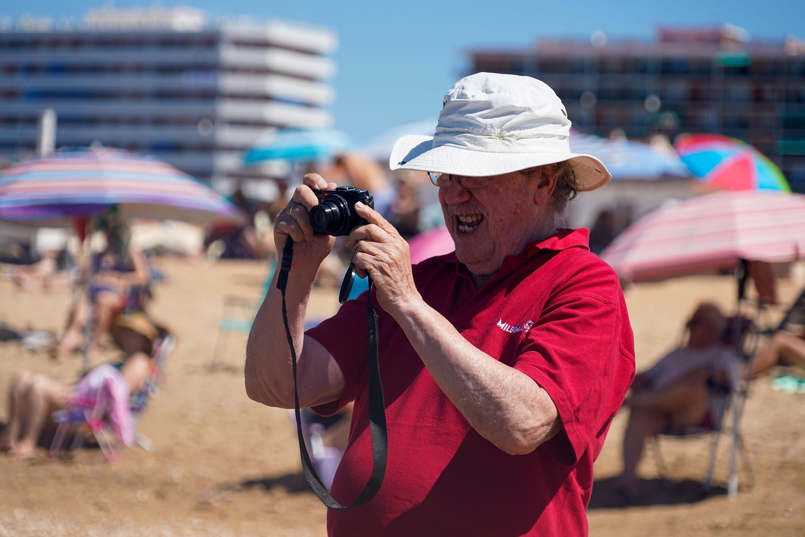 El ambiente en las playas de Punta Umbría, La playa de La Bota y El Portil el sábado 13 de julio