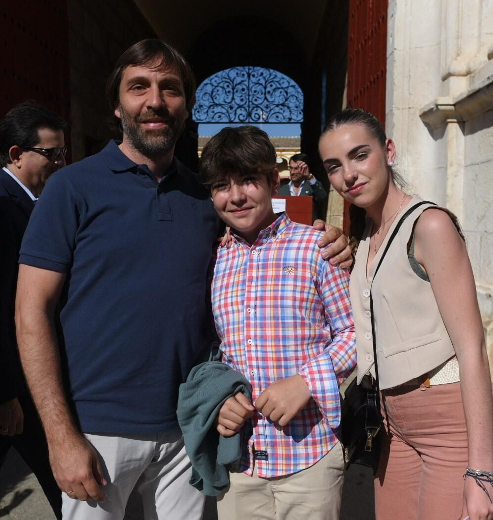 Javier Carrasco, Jorge Antón y María Antón