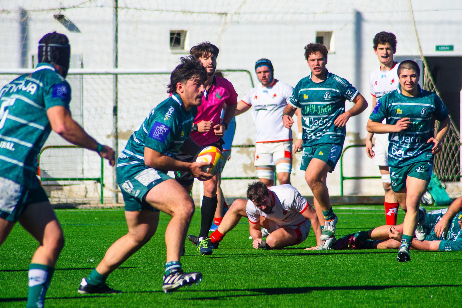 Jaén Rugby logró levantar un 20-0 adverso.