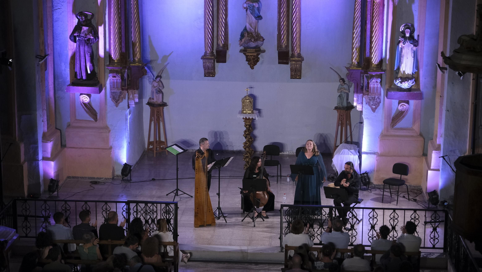 Concierto de María Espada, Marta Infante y Ars Atlántica, en el Festival de Música Renacentista y Barroca de Vélez Blanco-Festimuvb 2023