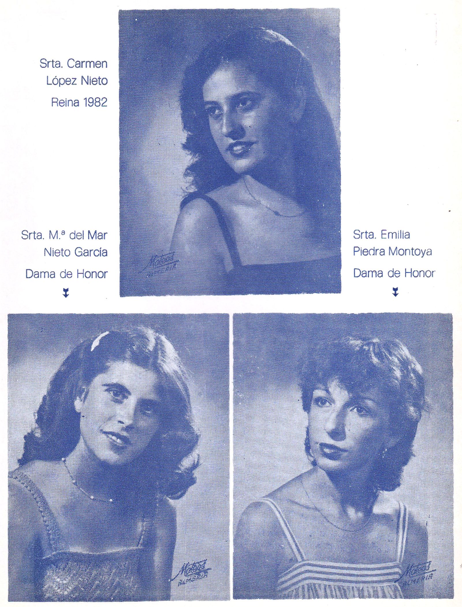 Reina y damas Níjar 1982