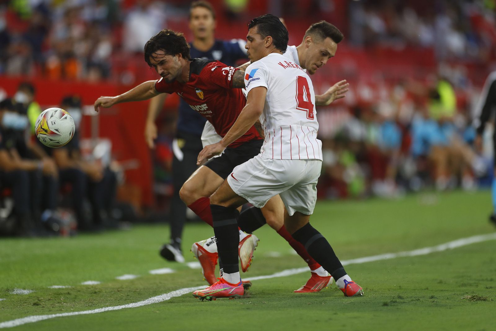 Las imágenes del Sevilla fc-Valencia