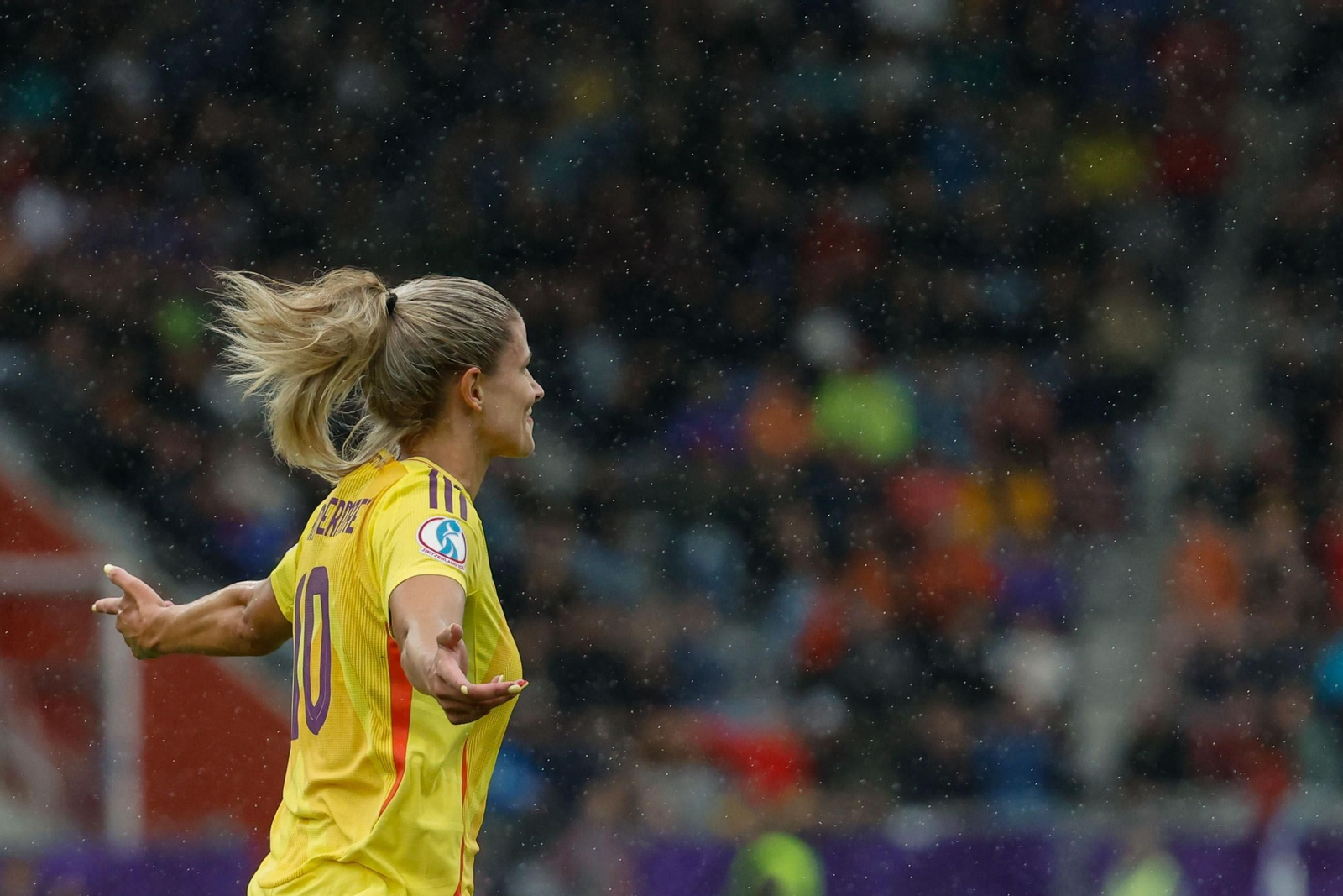 Las fotos de la goleada de España sobre Bélgica en la Eurocopa femenina
