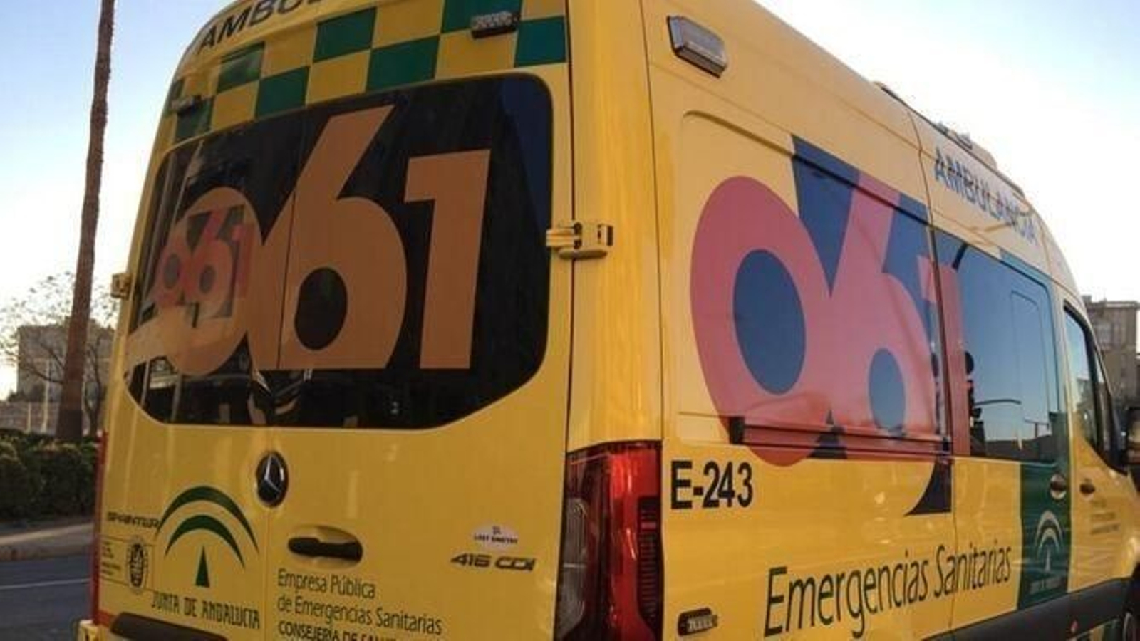 Imagen de archivo de una ambulancia.