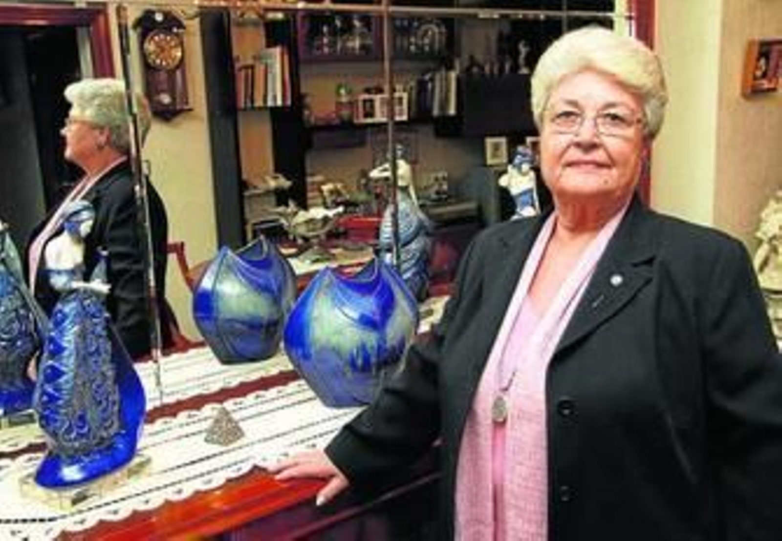 Gertrudis Armayones, en su casa del barrio de la Macarena.