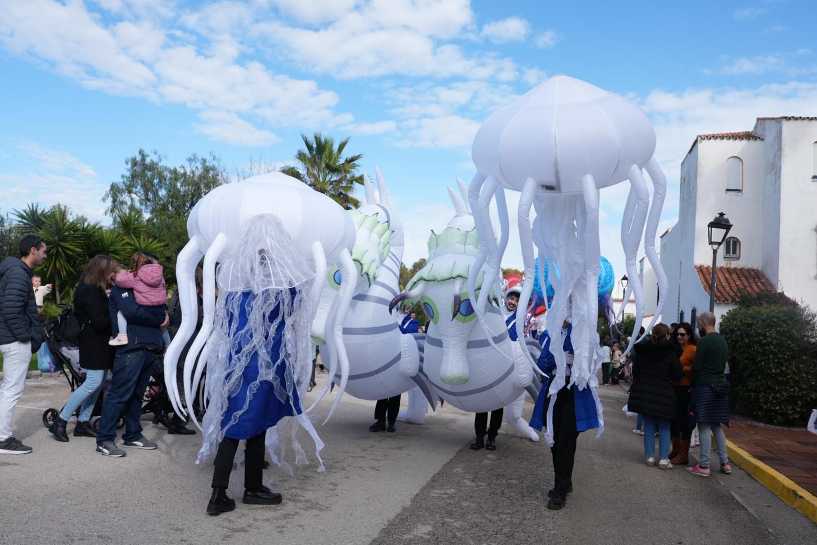 Los Reyes Magos desembarcan en Casares Costa