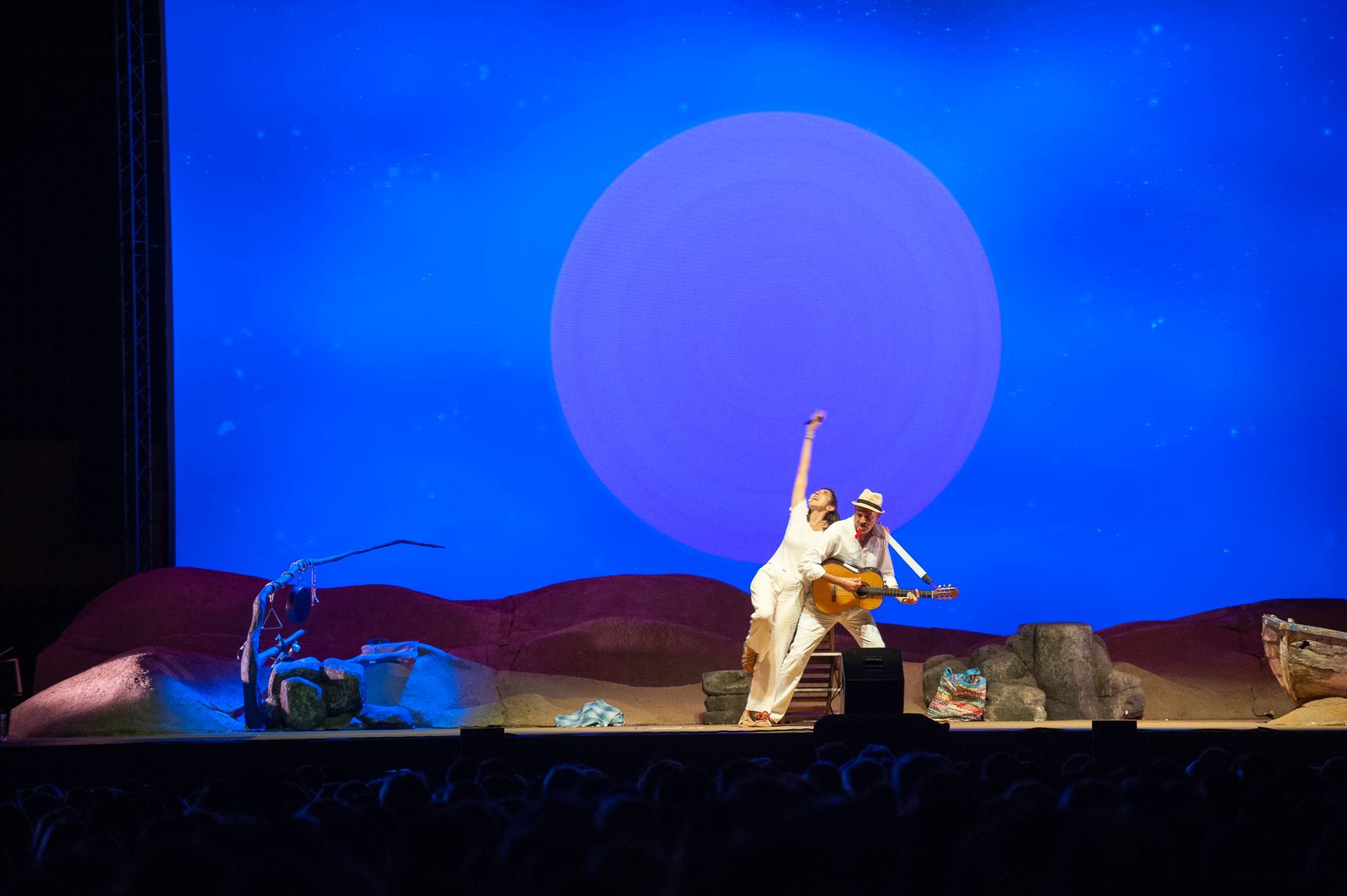 Imágenes de la actuación de la humorista Paz Padilla, en el ciclo TÍO PEPE Comedy