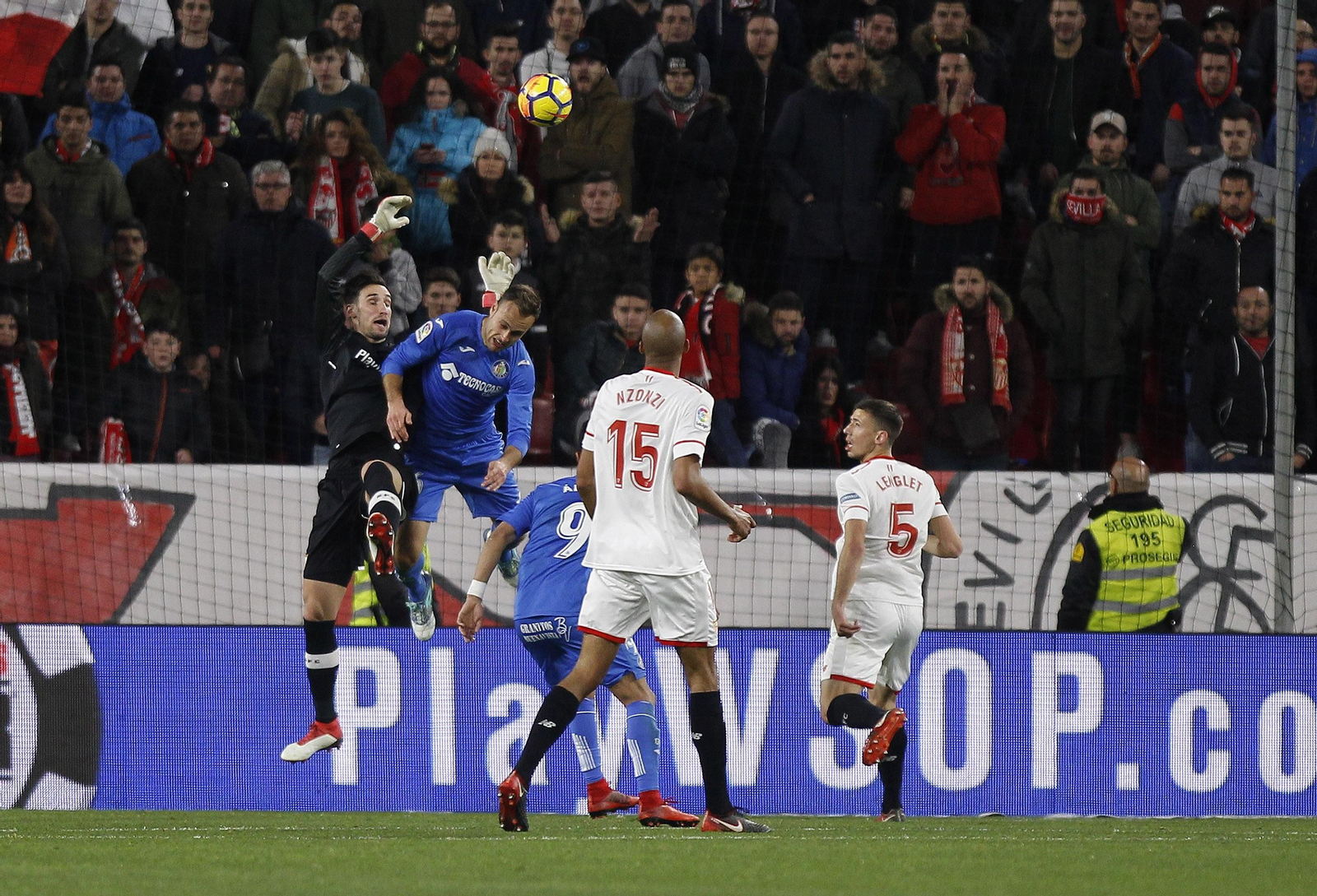 El Sevilla-Getafe en imágenes