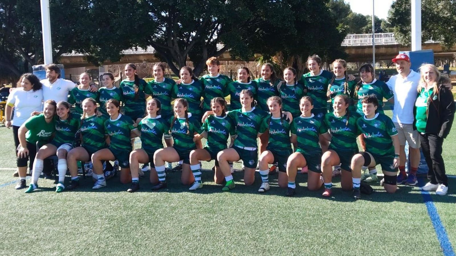 La selección andaluza femenina sub-19 de rugby, bronce en el Nacional