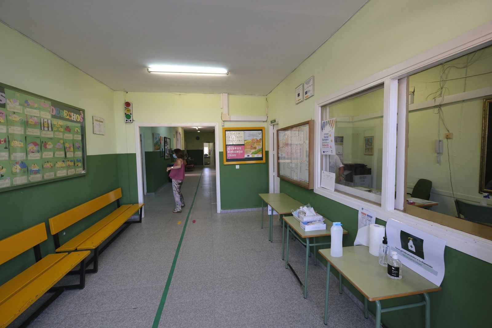 Primer día del curso escolar en Almería