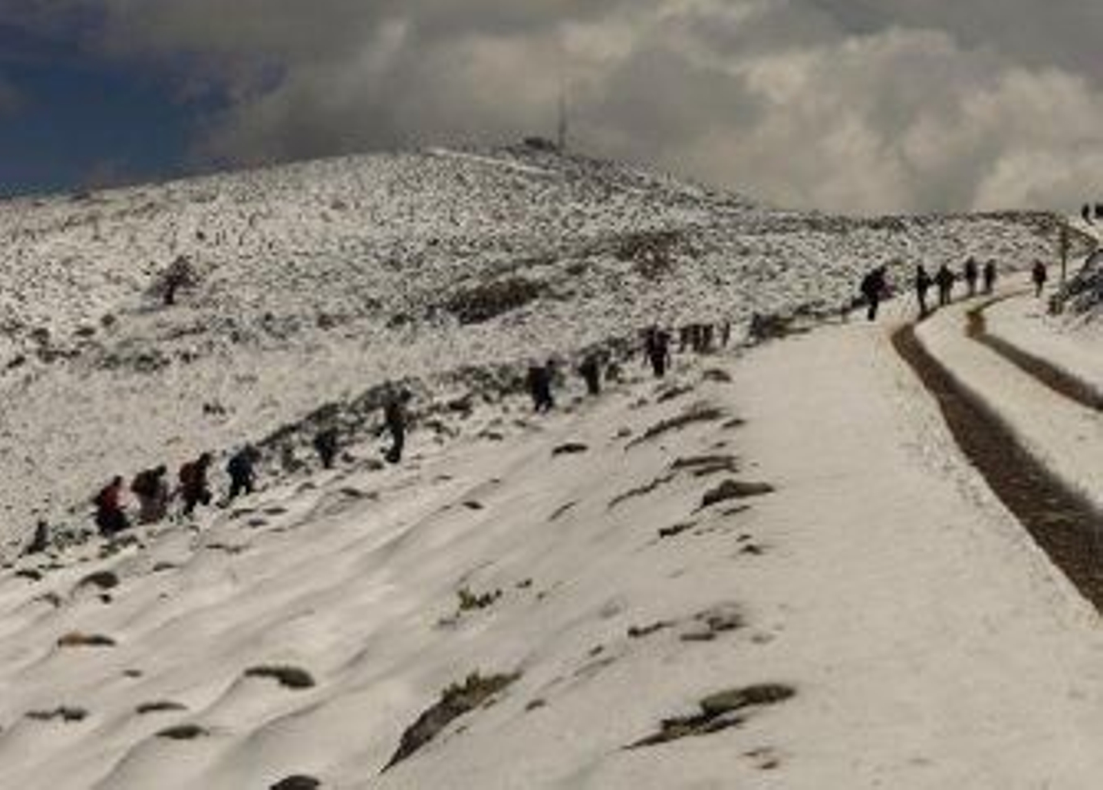 Sorprendente nevada de mayo