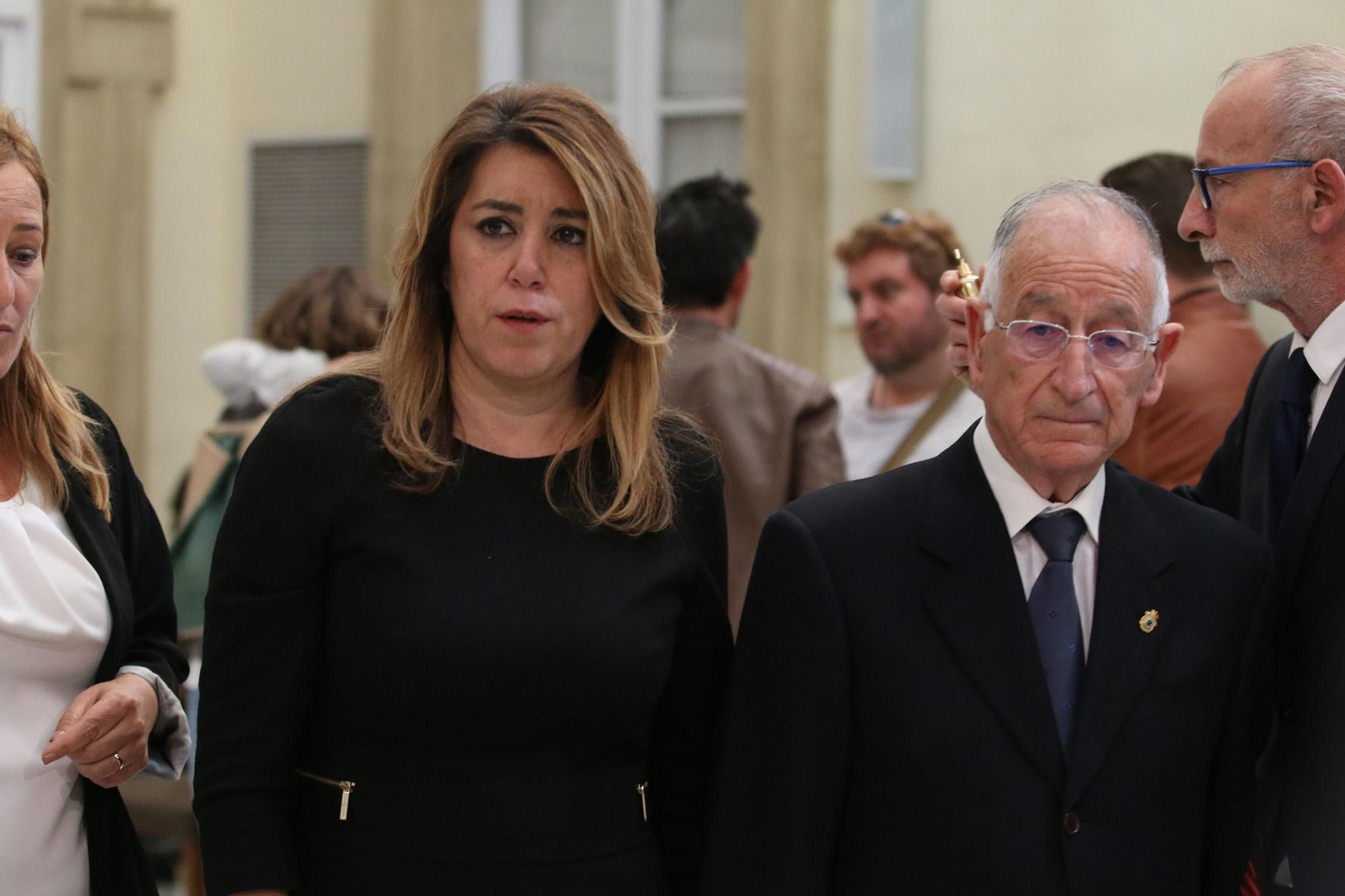 Las imágenes de la capilla ardiente por Gabriel