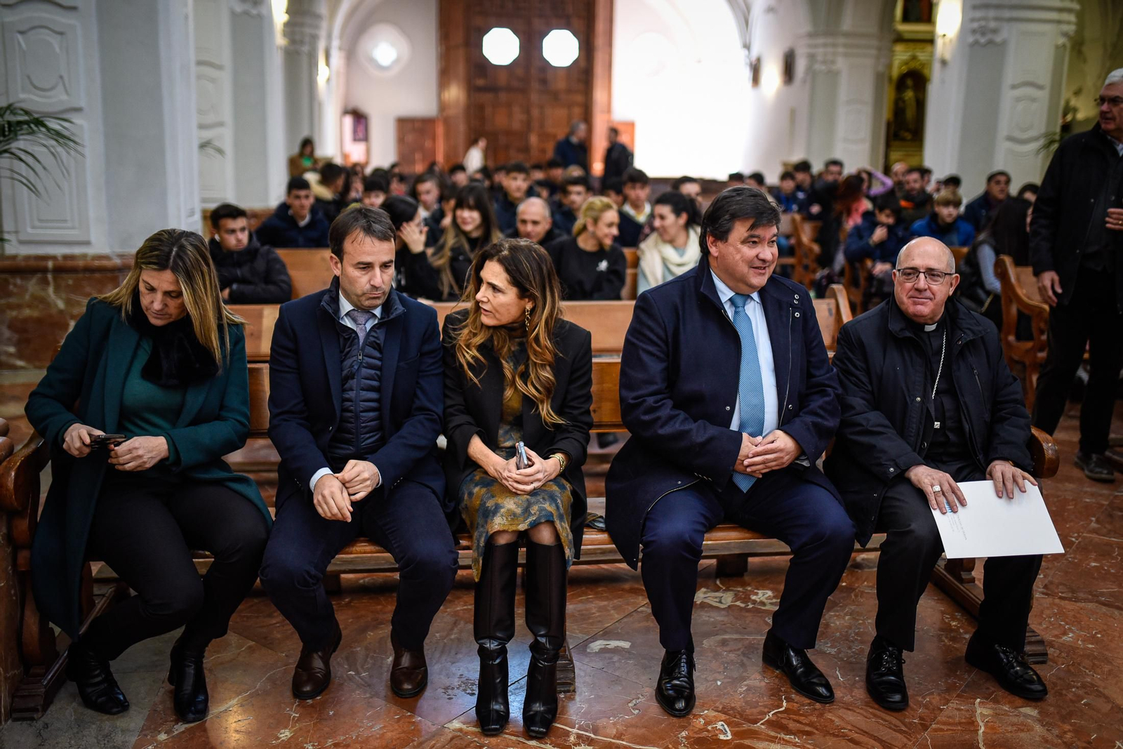 Imágenes de la presentación de la IX Jornada de Puertas Abiertas del Patrimonio Religioso Onubense