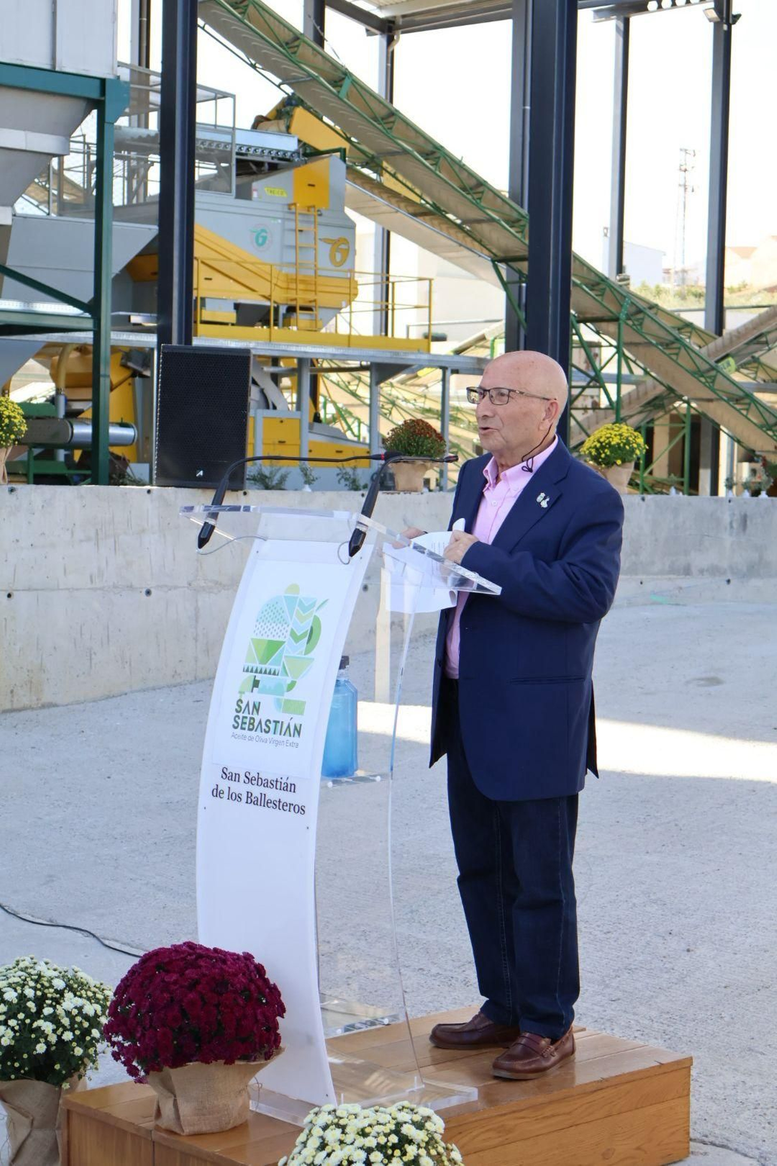Inauguración de la Cooperativa Olivarera San Sebastián