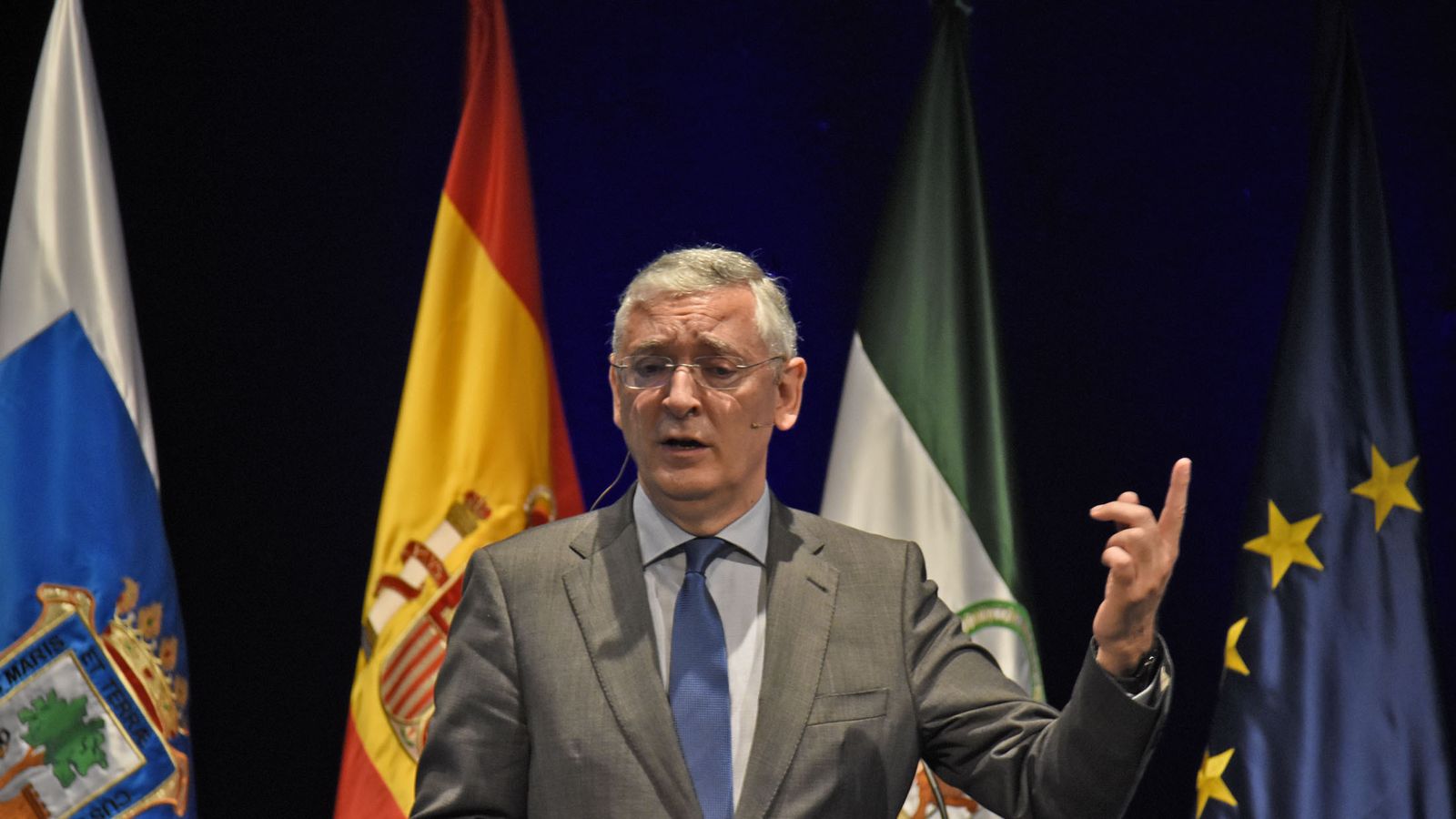 Ignacio Álvarez-Ossorio durante su exposición.