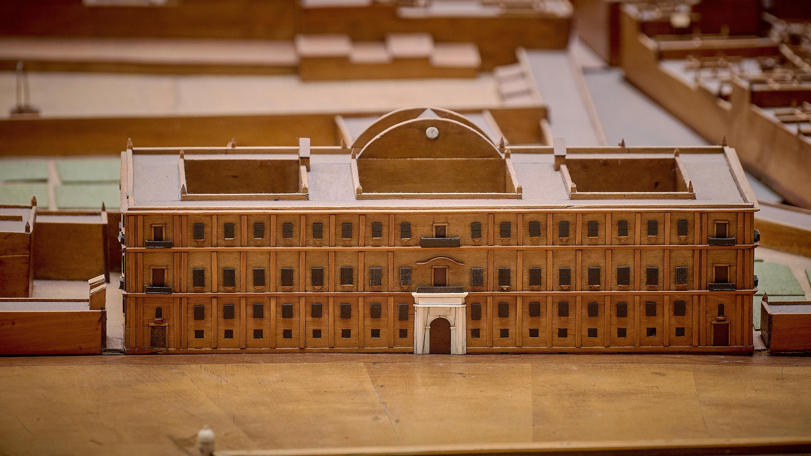 El Hospicio Maqueta de Cádiz en el Museo de Las Cortes