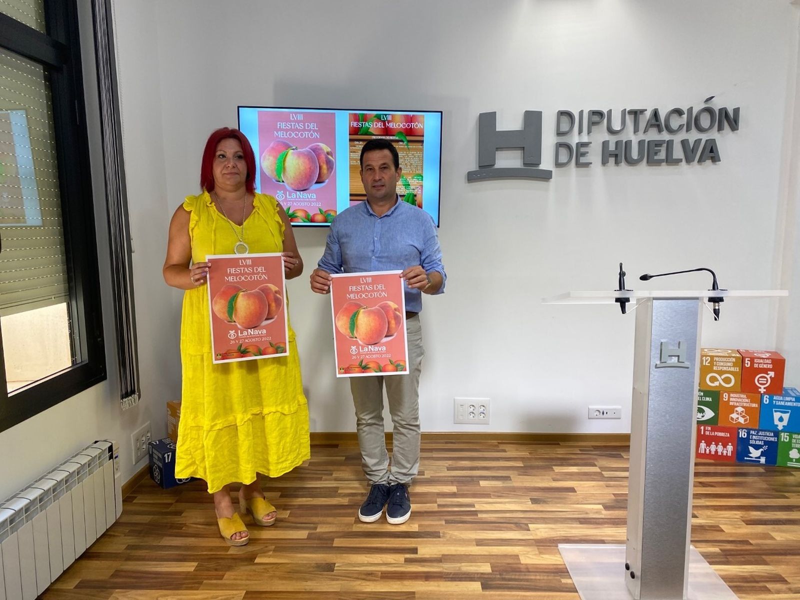 Presentación de la Fiesta del Melocotón de La Nava.